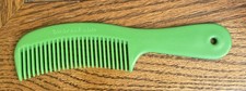 Vintage Unbreakable Pocket Comb, Retro, Old School Green