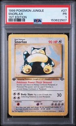 Snorlax 27/64 Jungle 1st Edition Non-Holo Rare