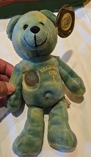 1999 DELAWARE STATE QUARTER BEAR TIMELESS TOYS RETIRED COLLECTIBLE w/ TAG