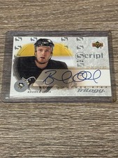 03-04 Upper Deck Trilogy Scripts Auto Autograph S1BO Brooks Orpik Penguins
