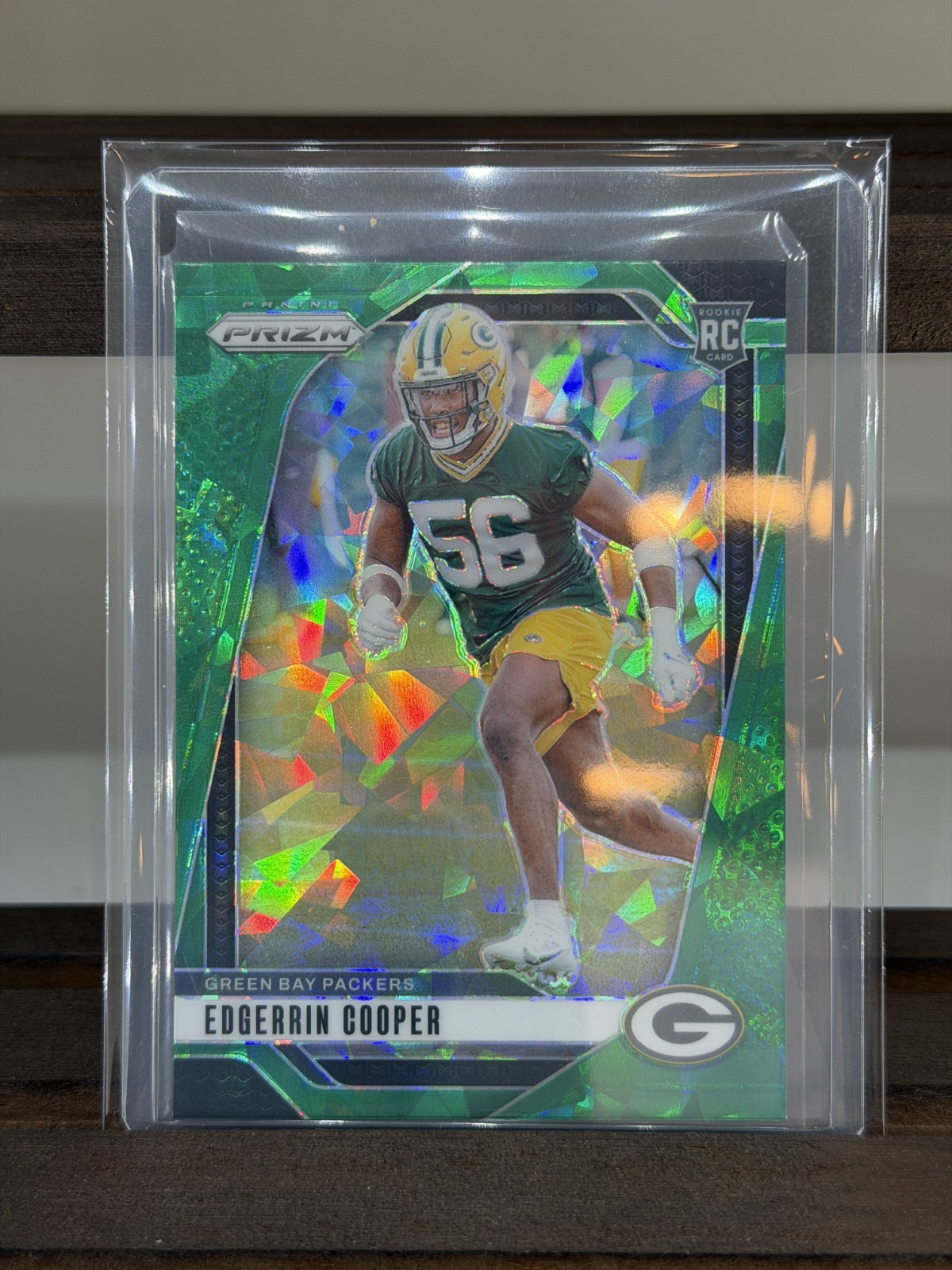 2024 Prizm #331 Edgerrin Cooper Green Ice