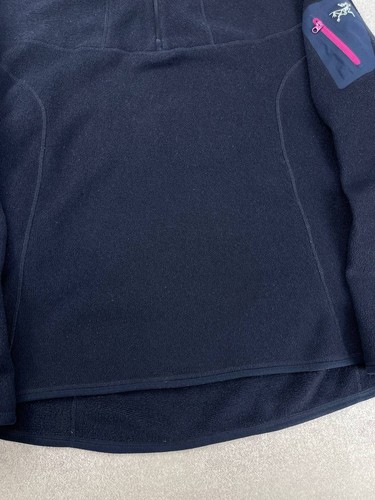 Vintage Arc'teryx Navy Fleece Jacket Women's Size XL - Picture 4 of 13