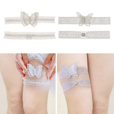 Giarrettiera da sposa per la sposa, anelli per le gambe, accessori da sposa,