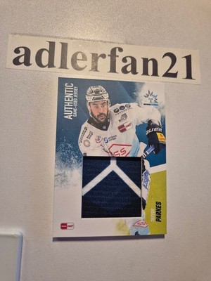 DEL 2025-2026 25-26 JERSEY CARD Trevor Parkes Dresdner Eislöwen 13/65