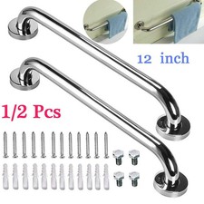 1/2X Stainless Steel Grab Bar Bathroom Safety Handicap Shower Tub Handle Support
