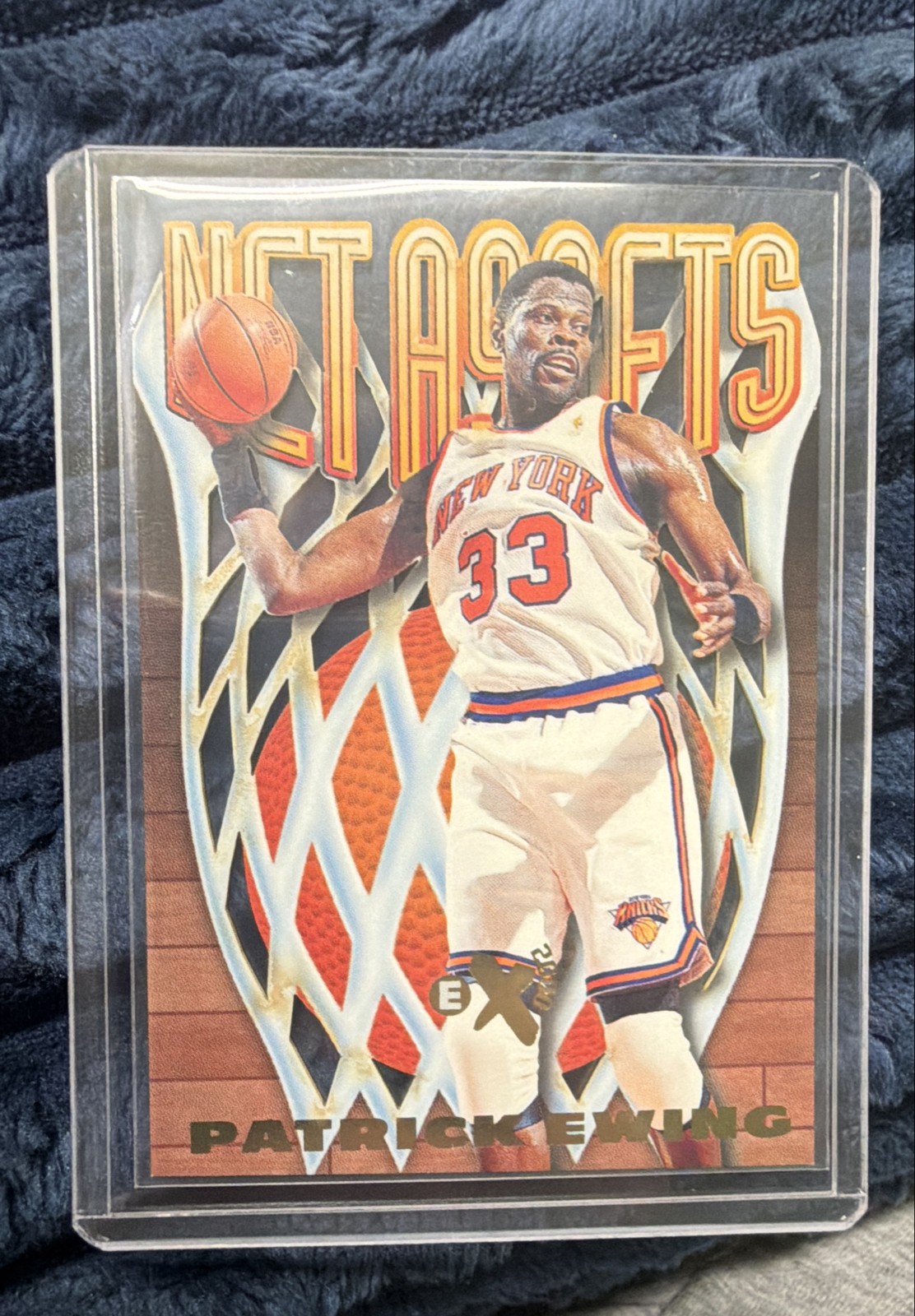 1996-97 Skybox E-X2000 - Net ASSETS Patrick Ewing #3