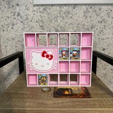 Display Shelf for Bitty Pop stand mini figures Hello Kitty themed 18 slots unit