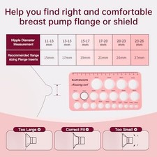 Nippel Lineal Flansch Einsatz Kit flexibel weich Silikon Flansch Messwerkzeug Kit
