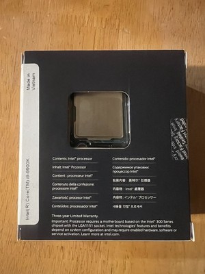 Intel Core i9-9900K Processor (3.60GHz, Octa-Core, LGA