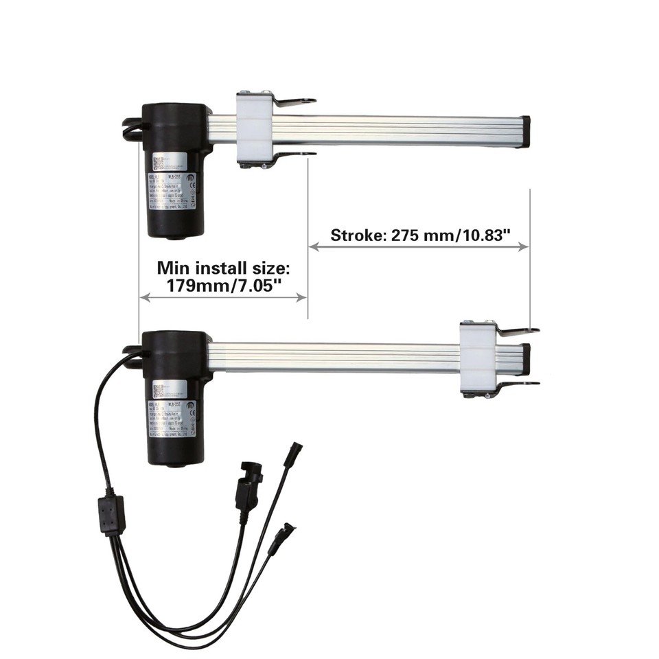 専用セット Lifan Motors Mulin ML8-225 Linear Actuator Kit For Power Recliner