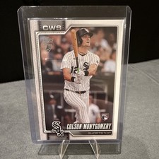 Topps 2024 Series One Colson Montgomery Rookie Base #157 White Sox MLB