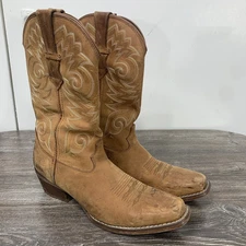 Durango Mens 12" Western Boots Brown DDB0072 Size 8.5 M