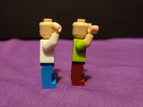 LEGO Scooby Doo Minifigure Lot Fred Shaggy Scooby Zombie Zeke Villain