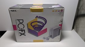 [TESTED] NEC PC-FX Console Boxed Set Matching Serial Controller Manual Japan