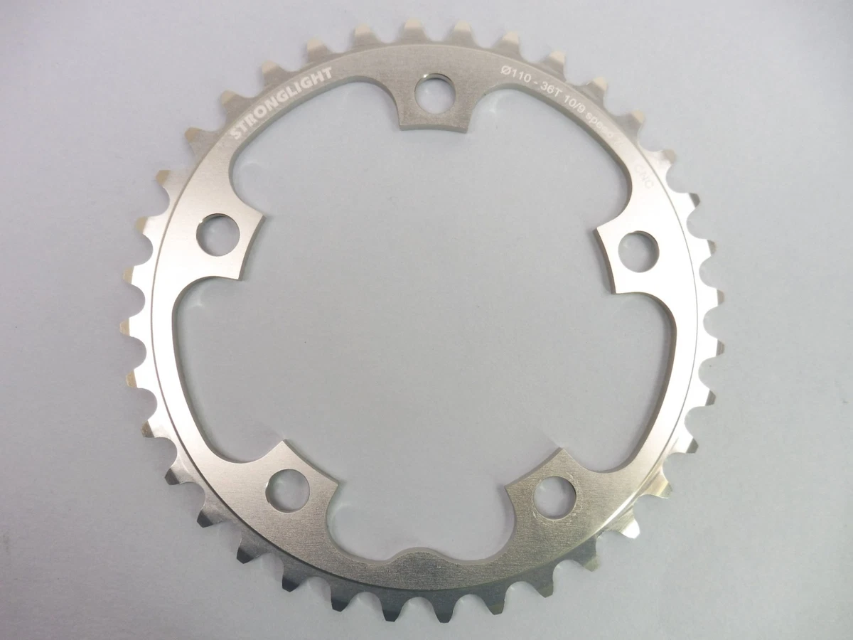 Plateau Stronglight Vintage 42 Dents - 5 Trous, 122 BCD, Alu, Neuf Old Stock (NOS), Années 80