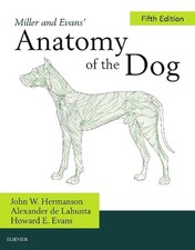 Miller's Anatomy of the Dog 5th Edition by John W. Hermanson (English) Hardcover