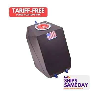 Rjs Safety 3000301, One Fuel Cell 4Gal Upright W/Sump Aircraft Fill black Perfor
