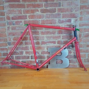 Raleigh Technium 420 Road Bike Frameset 59cm c-t 100/126mm Alloy/CrMo Frame  k14