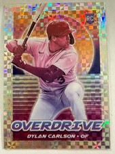 2021 Panini Chronicles - Overdrive Dylan Carlson #21 Building Blocks (RC)