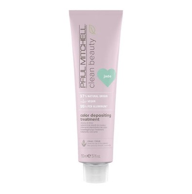 Paul Mitchell Clean Beauty Jade Color Depositing Treatment Vegan 97% Nat 150ml