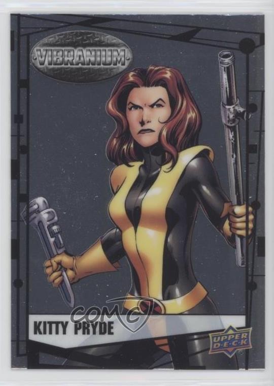 2015 Upper Deck Marvel Vibranium Shadowcat Kitty Pryde #7 4et
