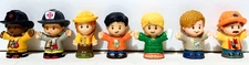 Fisher-Price Little People Lot of 7 Boys & Girls Each Different & So Cute!