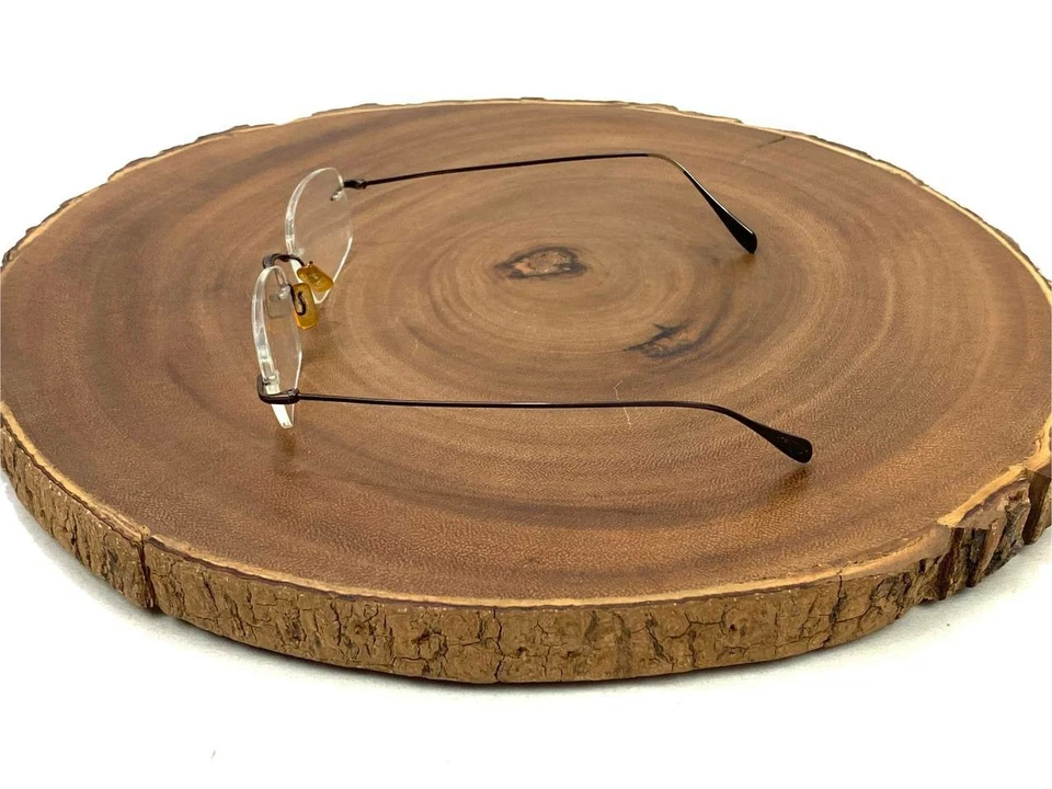 Oliver Peoples Eyeglasses Frame As is BIR OP-678 Brown 50 18 140 mm Japan Titan - Image 4 of 4