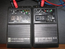 Wandel & Goltermann Pegelsender PS-20 und Pegelempfänger PMP-20