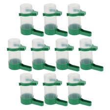 3 Count Bird Drinking Waterer Bowl Poultry Nipple Pigeon Bottles