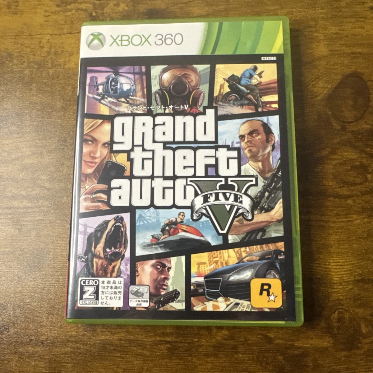 GRAND THEFT AUTO GTA 5 (V) Five Complet + Carte sur Xbox 360 !!!! EUR 9