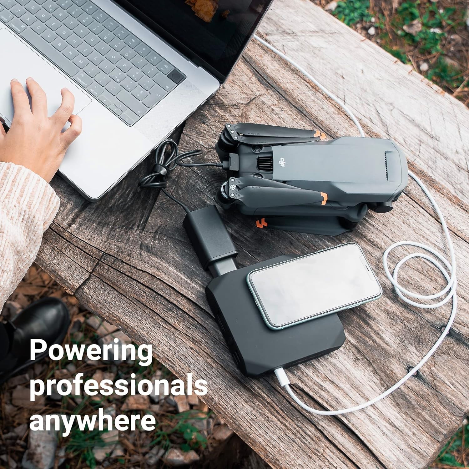 Power Bank Portable Omni 20+Bundle(Omnicharge) Fast,Recharging,Wireless Charging