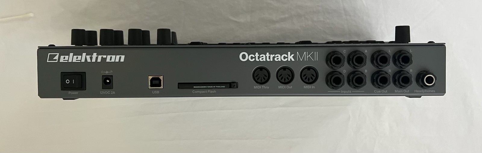 Elektron Octatrack MKII with NEW 32GB compact flash card