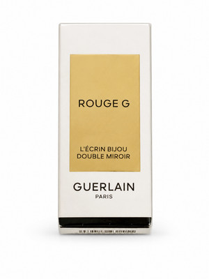 Guerlain Rouge G Le Croco Lippenstift-Etui Doppelspiegel Case Luxus