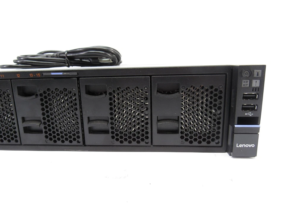 Lenovo System X 3650 M5 2x Xeon E5-2630 v4 2.2GHz 32GB RAM 2x 750W 2x LPE16002 - Image 3 of 4