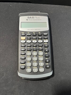 Texas Instruments BA II PLUS Financial Handheld Business Analyst, Condition: New