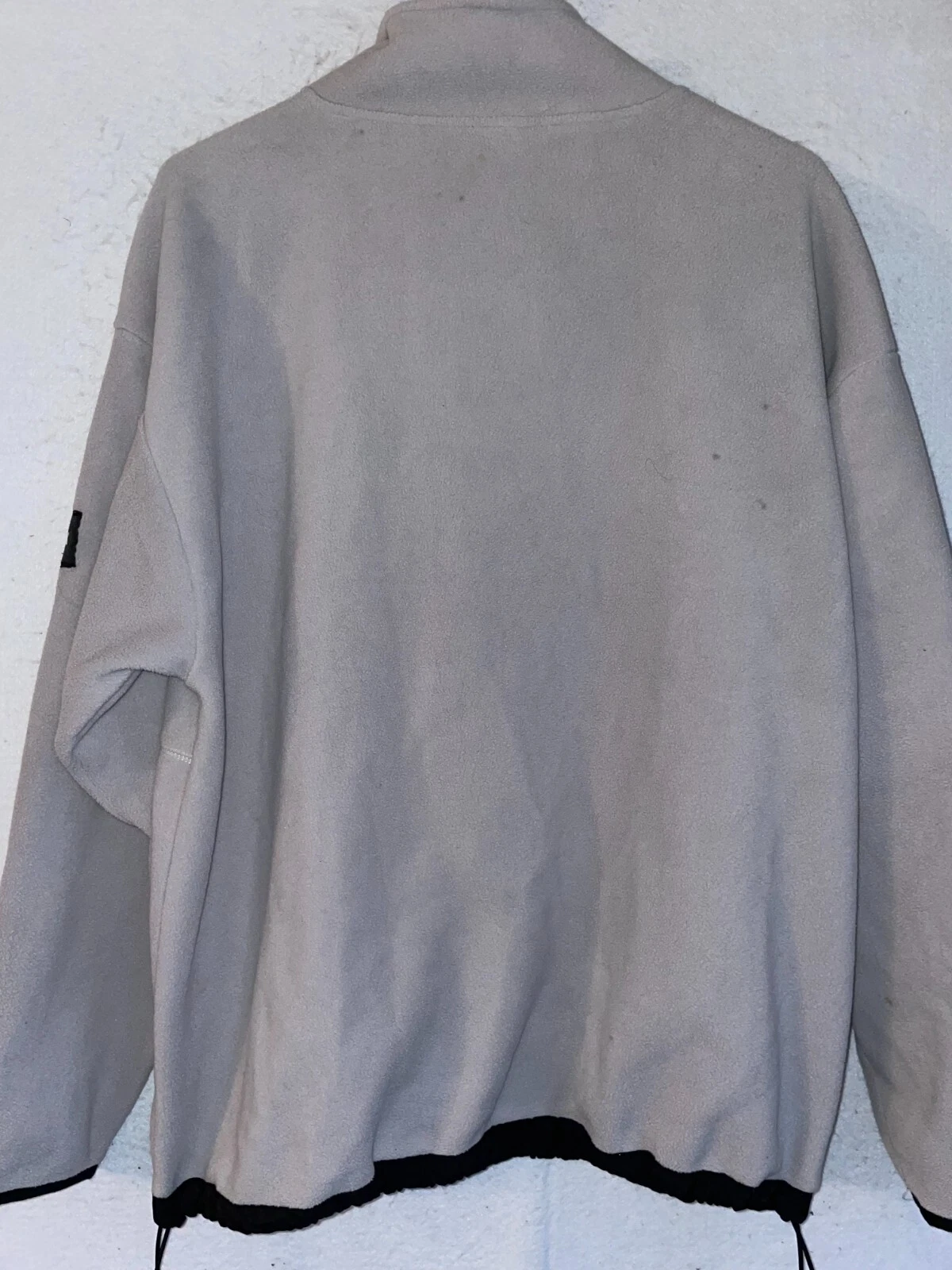 UNDERCOVER Giacca pile Victoria Secret ROSA full zip L grigio morbido caldo donna