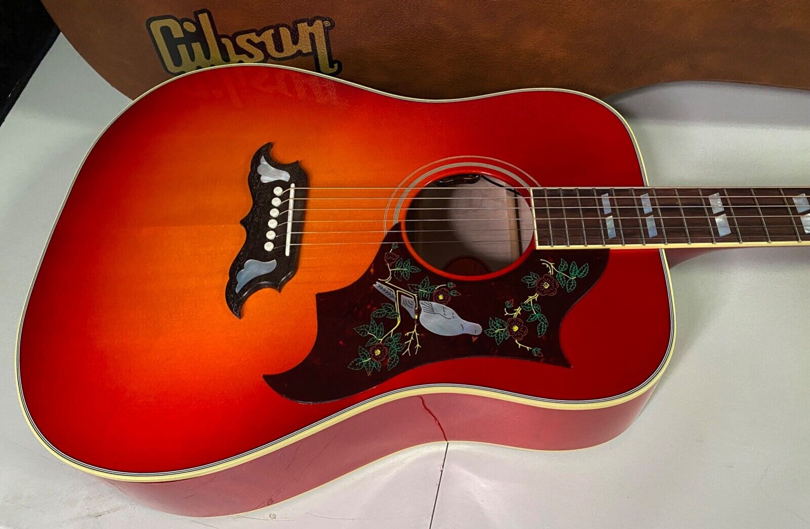 MINT! 2023 Gibson Dove Original Acoustic Electric Guitar Unplayed! Sunburst SAVE