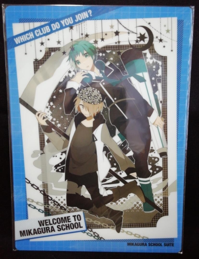 Japanese anime Mikagura School Suite Desk pad
