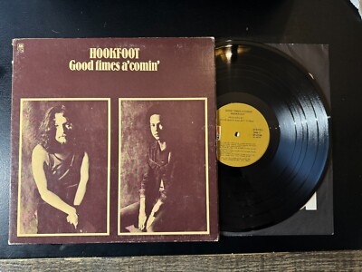 Hookfoot – Good Times A' Comin' Vinyl LP - 1972 - A&M Records SP