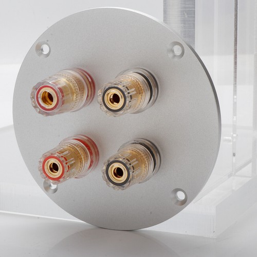 Speaker Binding Post Aluminum Panel HiFi Audio Speaker Box Terminal ...