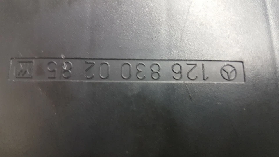 Unidad de control climático calefacción aire acondicionado mercedes-benz 300sd 81-85 126 830 02 85 defectos  Foto 2 de 4