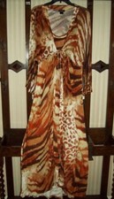 NWT 2 PC SET NATORI NIGHTGOWN ROBE RAYON DARA 74029 73075 NAT S