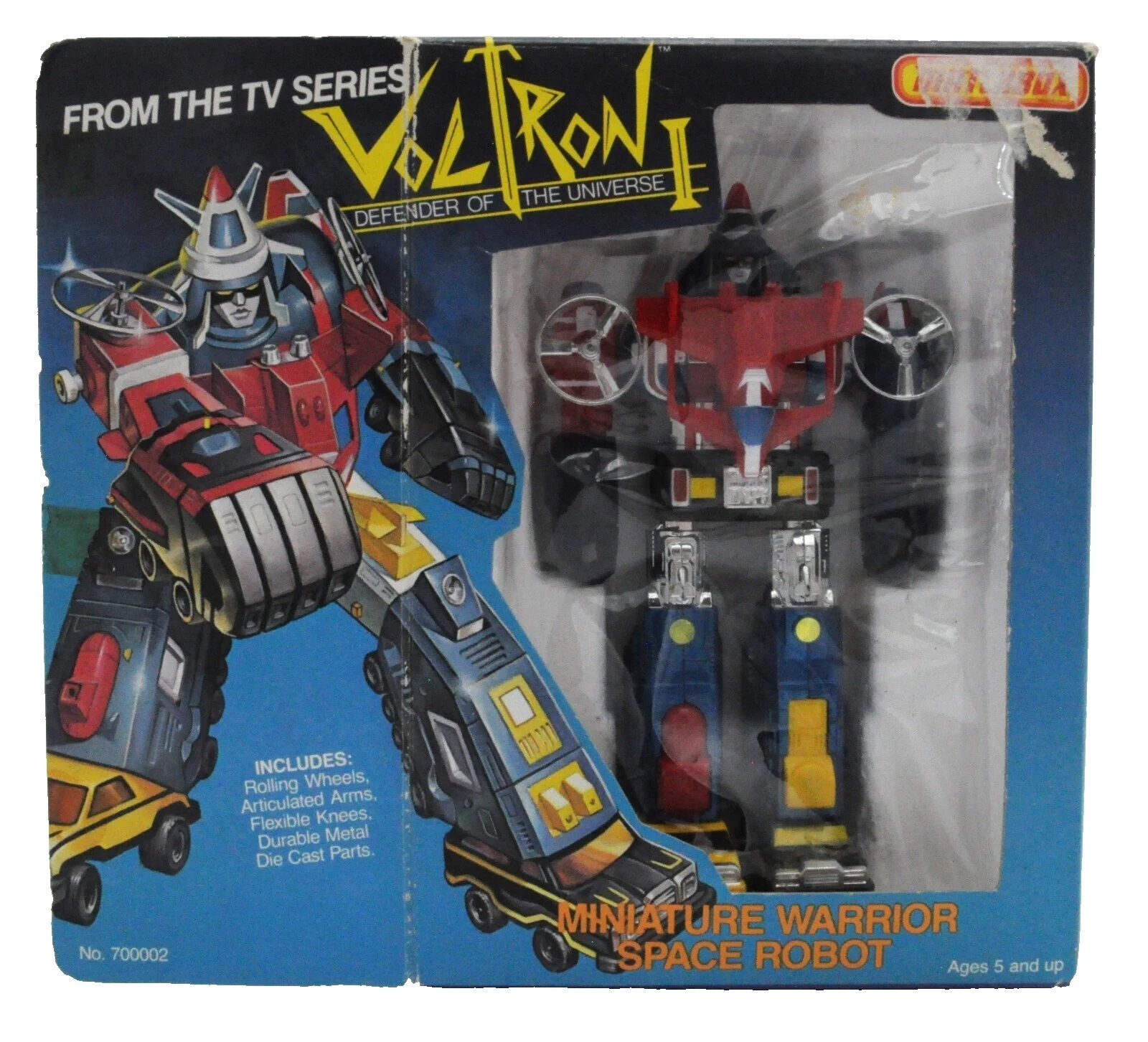 Figuras de acción de acción Matchbox Voltron