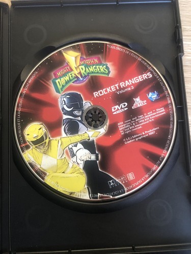 MIGHTY MORPHIN POWER RANGERS ROCKET RANGERS VOLUME 3 - 5 ÉPISODES DVD FRANÇAIS - Bild 2 von 3