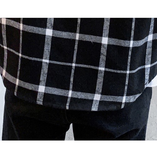 Mens Plaid Check Short Sleeve Collared Shirt Button-up Top Casual Blouse Summer - Picture 18 of 24