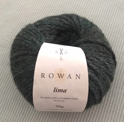ROWAN LIMA YARN - Color 882 Chile - Alpaca, Merino, Nylon Blend - 50g/109yds