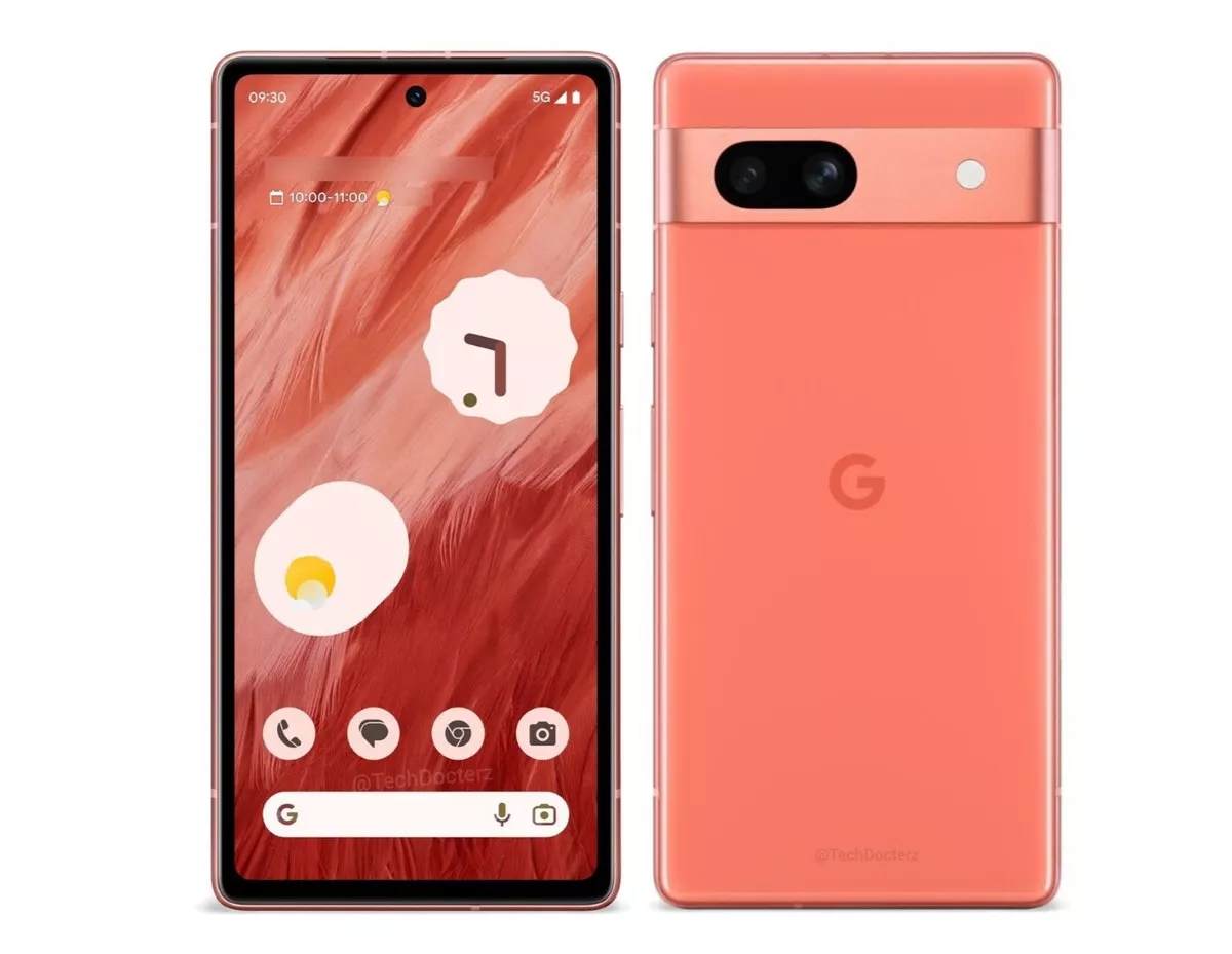 Google Pixel 7a 5G 8/128GB 6.1OLED 90Hz 64MP IP67 Coral Color