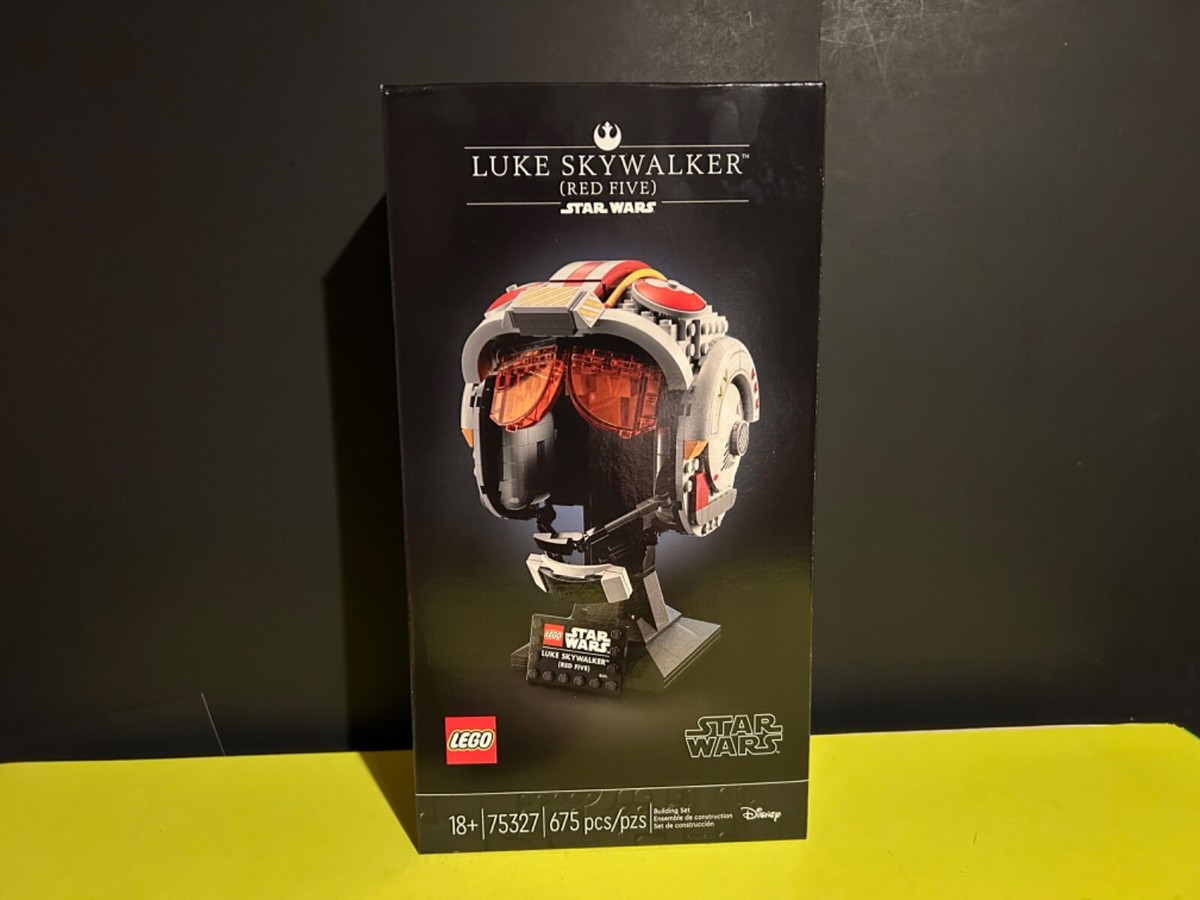 Lego Star Wars Luke Skywalker Red 5 Five Helmet 75327 NEW SEALED