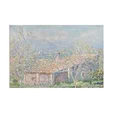Claude Monet-The gardener's house in Antibes Hand-painted Oil Painting Wall Art