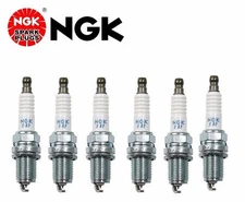 6 pcs-NGK Laser Iridium Spark Plugs #4589-For Toyota Lexus OEM Set IFR6T-11